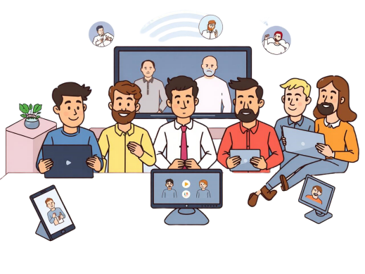 Connectigo VPN 多设备安全连接视觉图